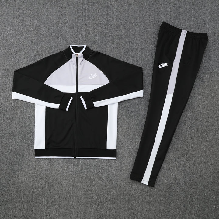 Nike Jacket Suit Light Grey / Black
