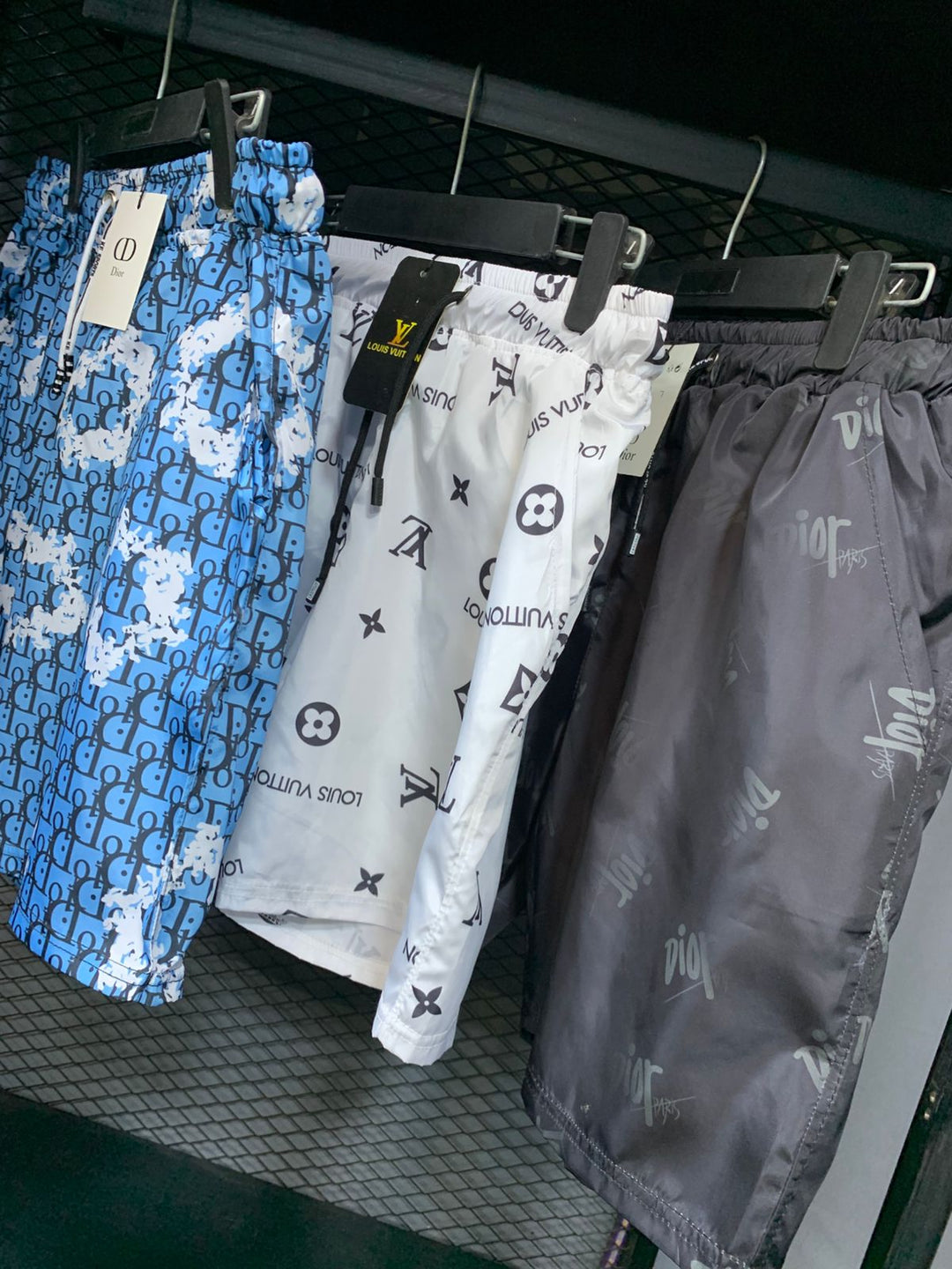 DR Oblique Blue Cloud Swimwear Short