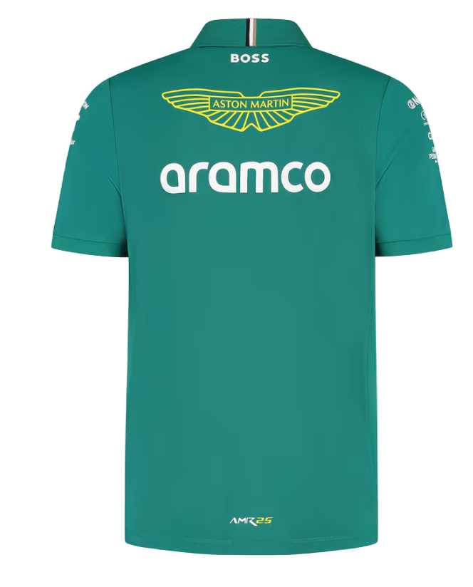 Aston Martin Aramco Cognizant F1 2025 Team Polo