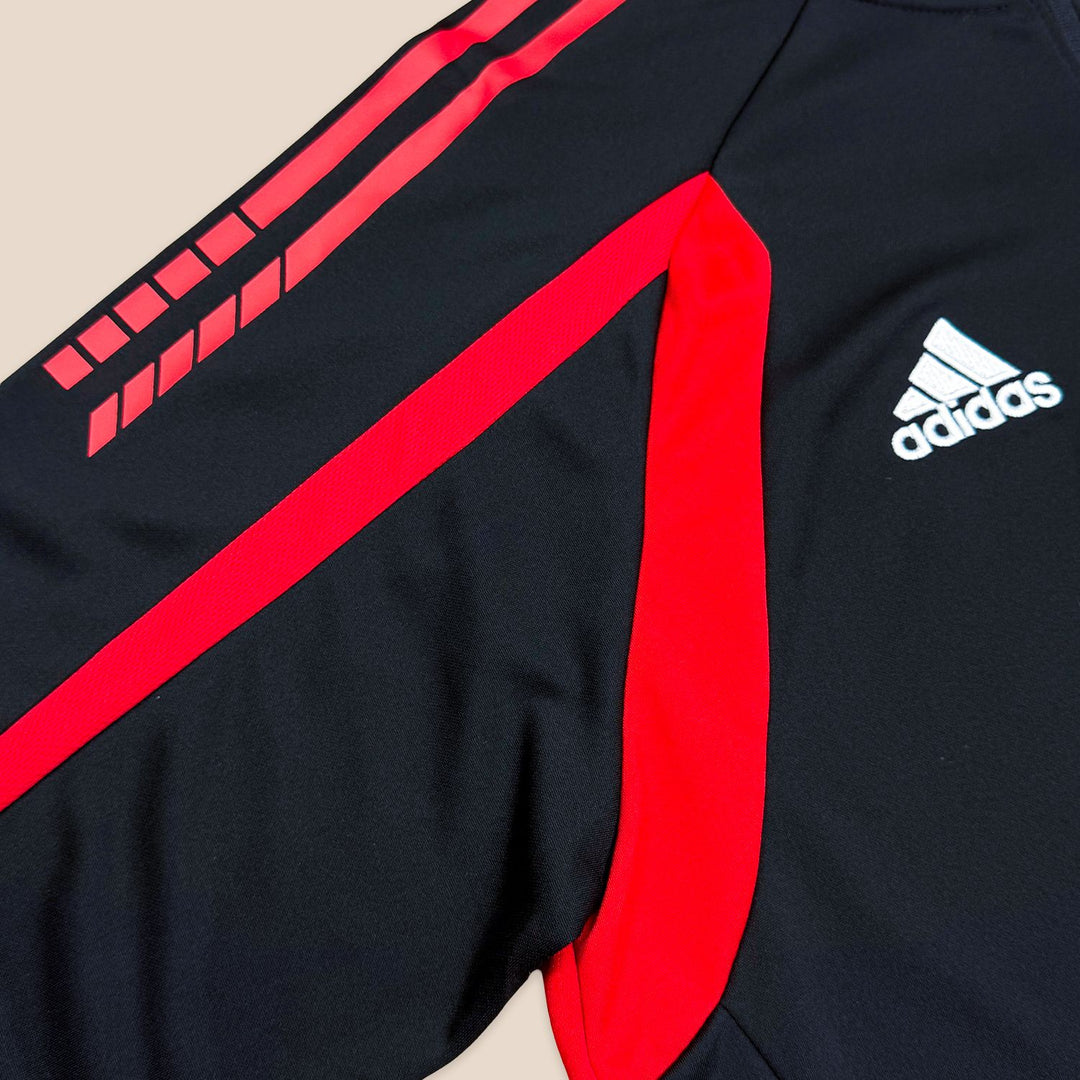 AC Milan Black Retro Training Suit Top