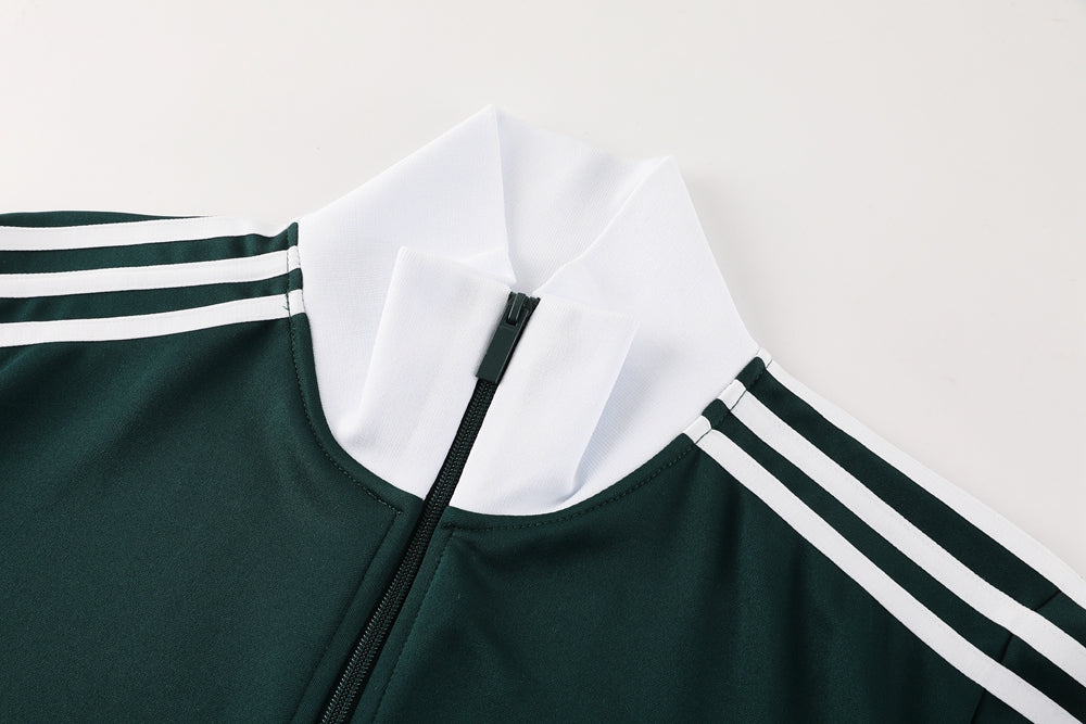 Adidas Dark Green Jacket Suit