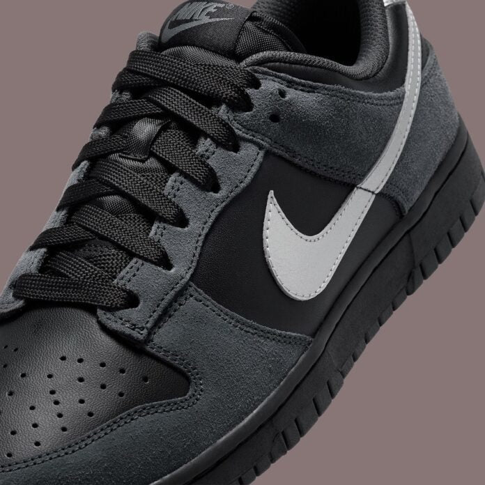 Nike Dunk Low Black/Anthracite-Metallic Silver