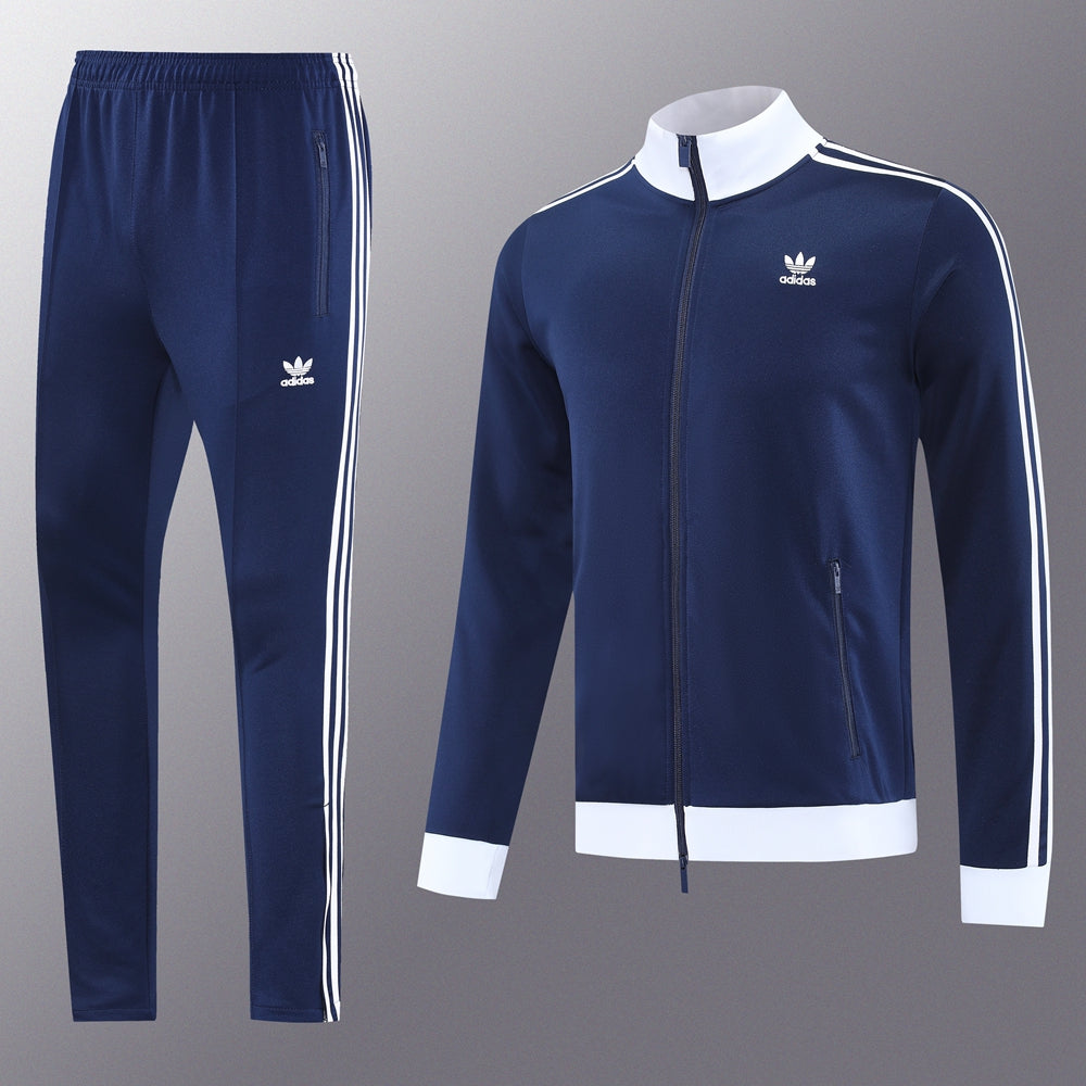 Adidas Navy Blue Jacket Suit