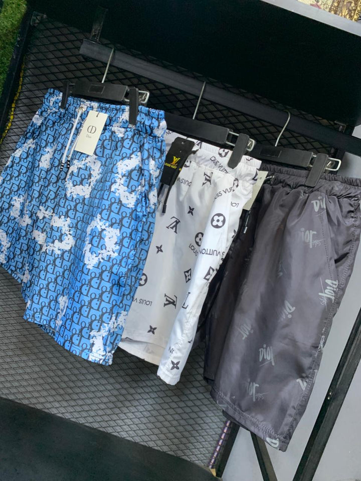 DR Oblique Blue Cloud Swimwear Short