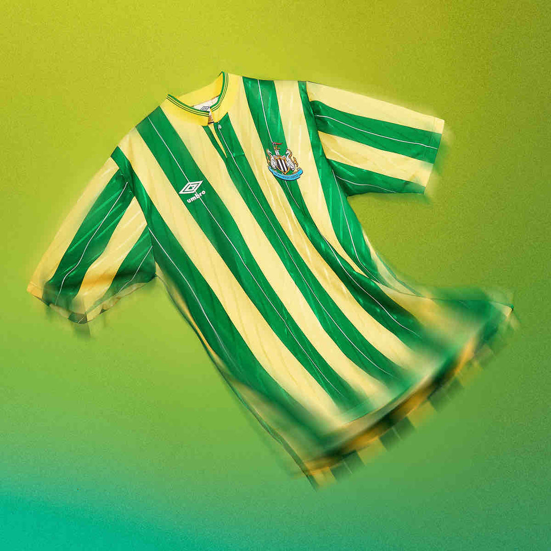 NEWCASTLE 1988/90 away JERSEY