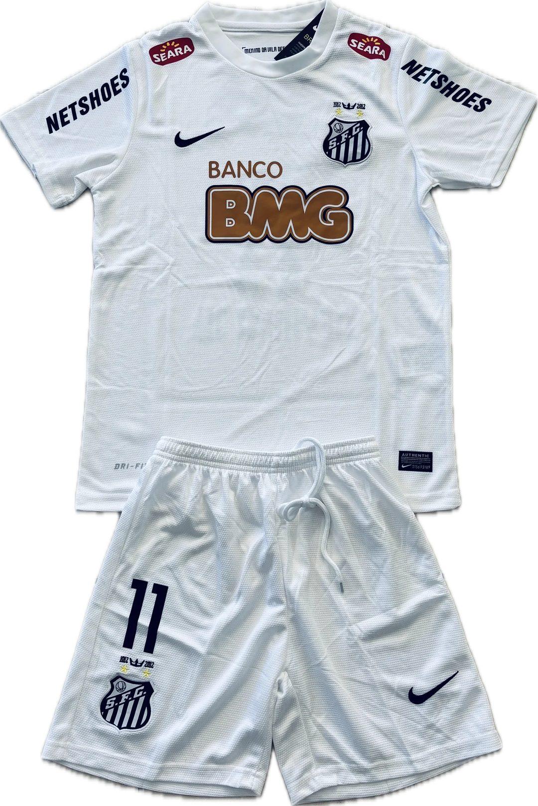 Santos Home 2012/13 Neymar Jr 11 Classic Kids Kit