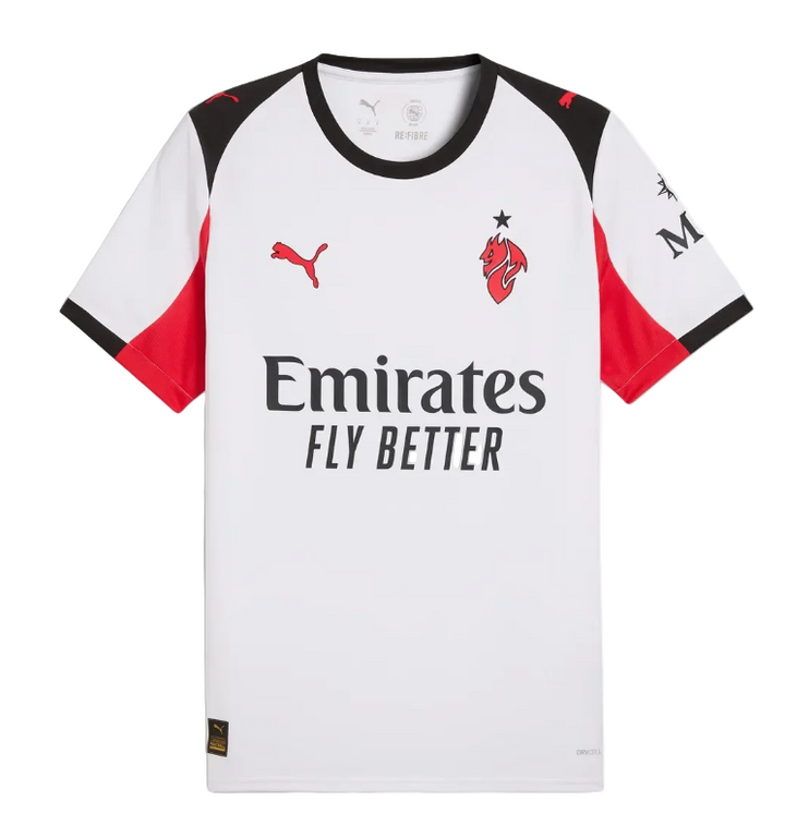 AC Milan Away Player Version jersey 2025/26
