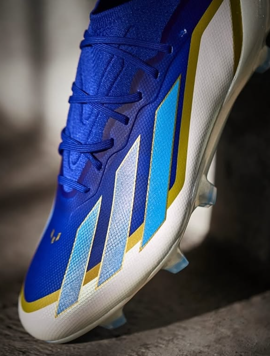 Adidas X Crazyfast Messi Elite FG - Lucid Blue/Blue Burst/Cloud White