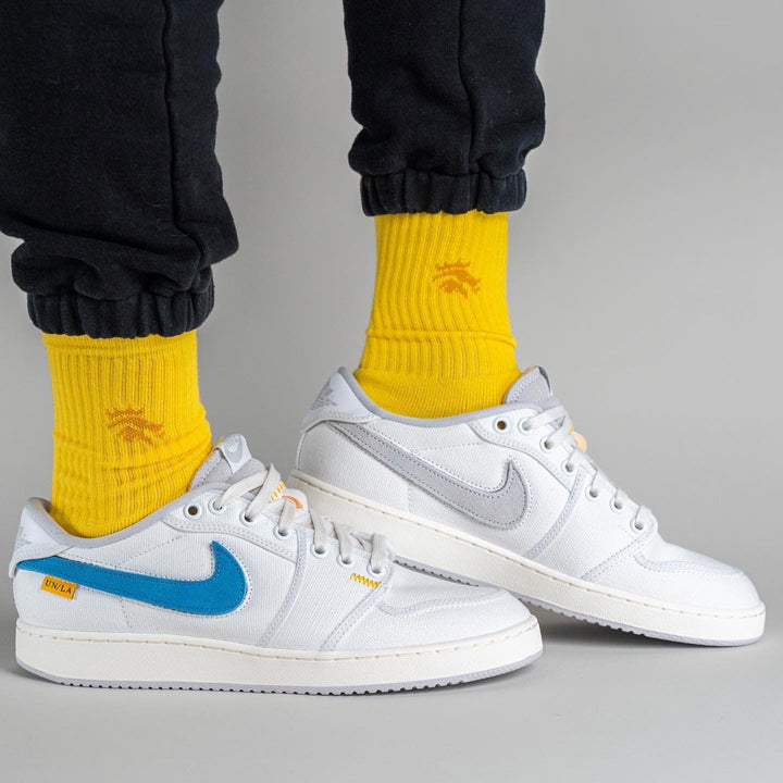 Jordan 1 Retro AJKO Low SP Union White Canvas