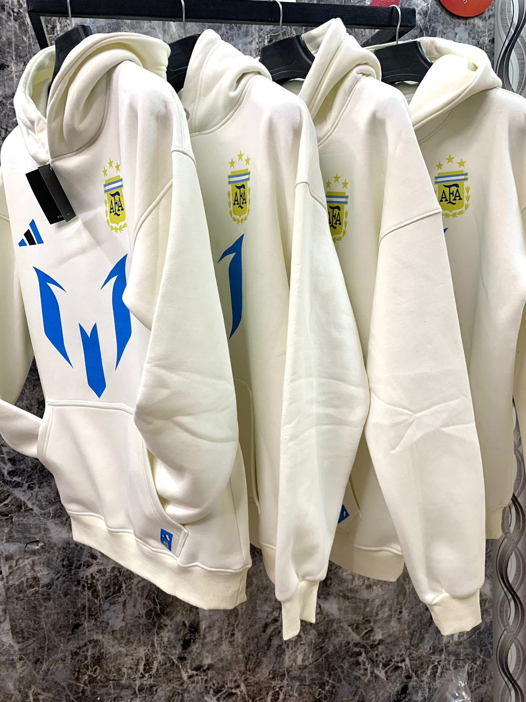 Argentina White Hoodie 2025