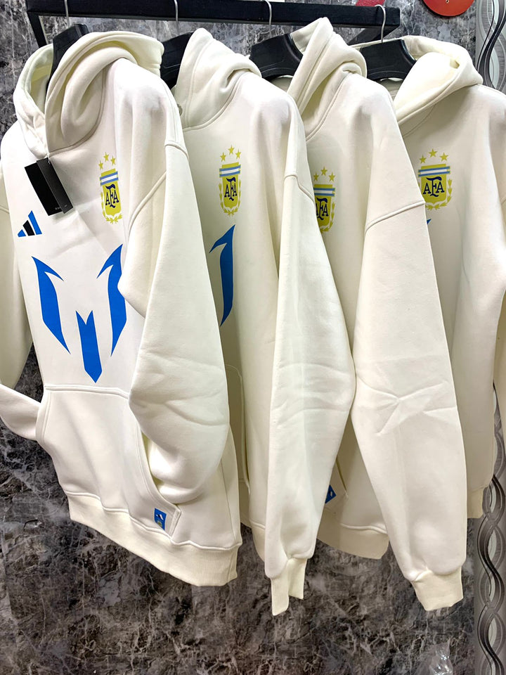 Argentina White Hoodie 2025