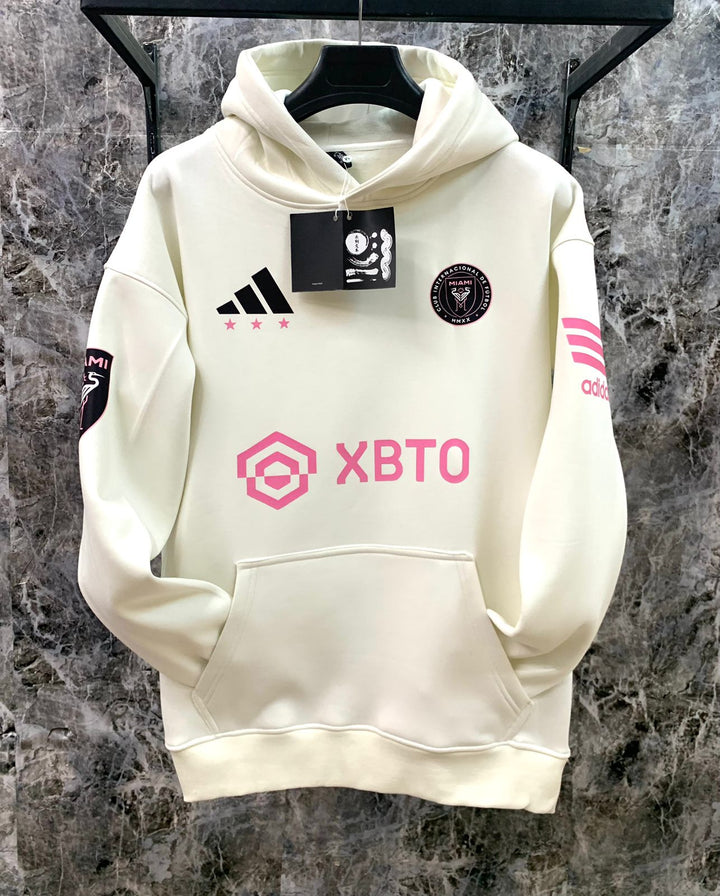 INTER Miami White Hoodie 2025
