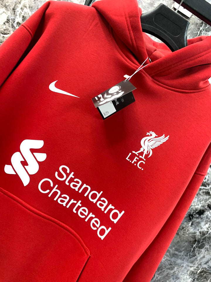 L_pool  Red Hoodie 2025