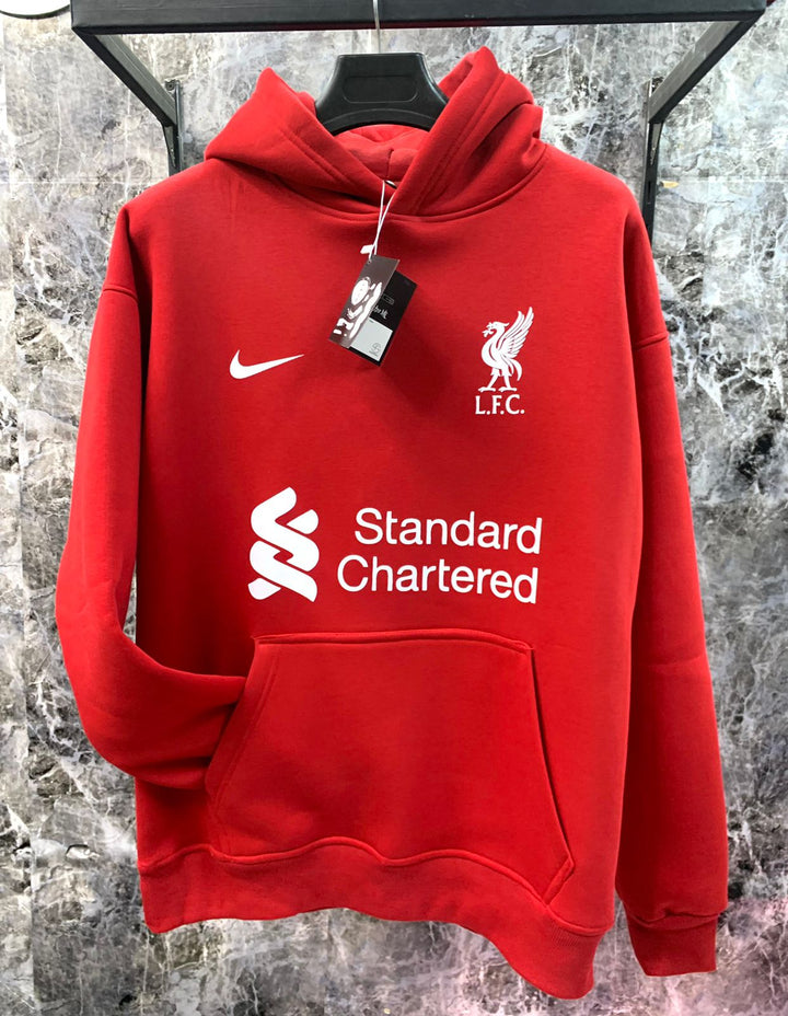 L_pool  Red Hoodie 2025