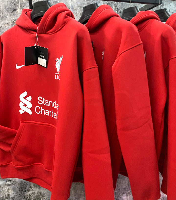 L_pool  Red Hoodie 2025