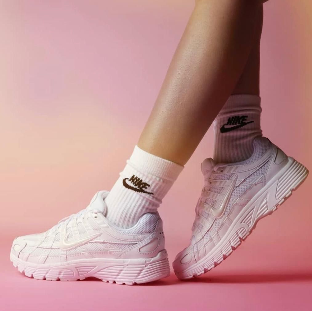 Nike P-6000 Triple White