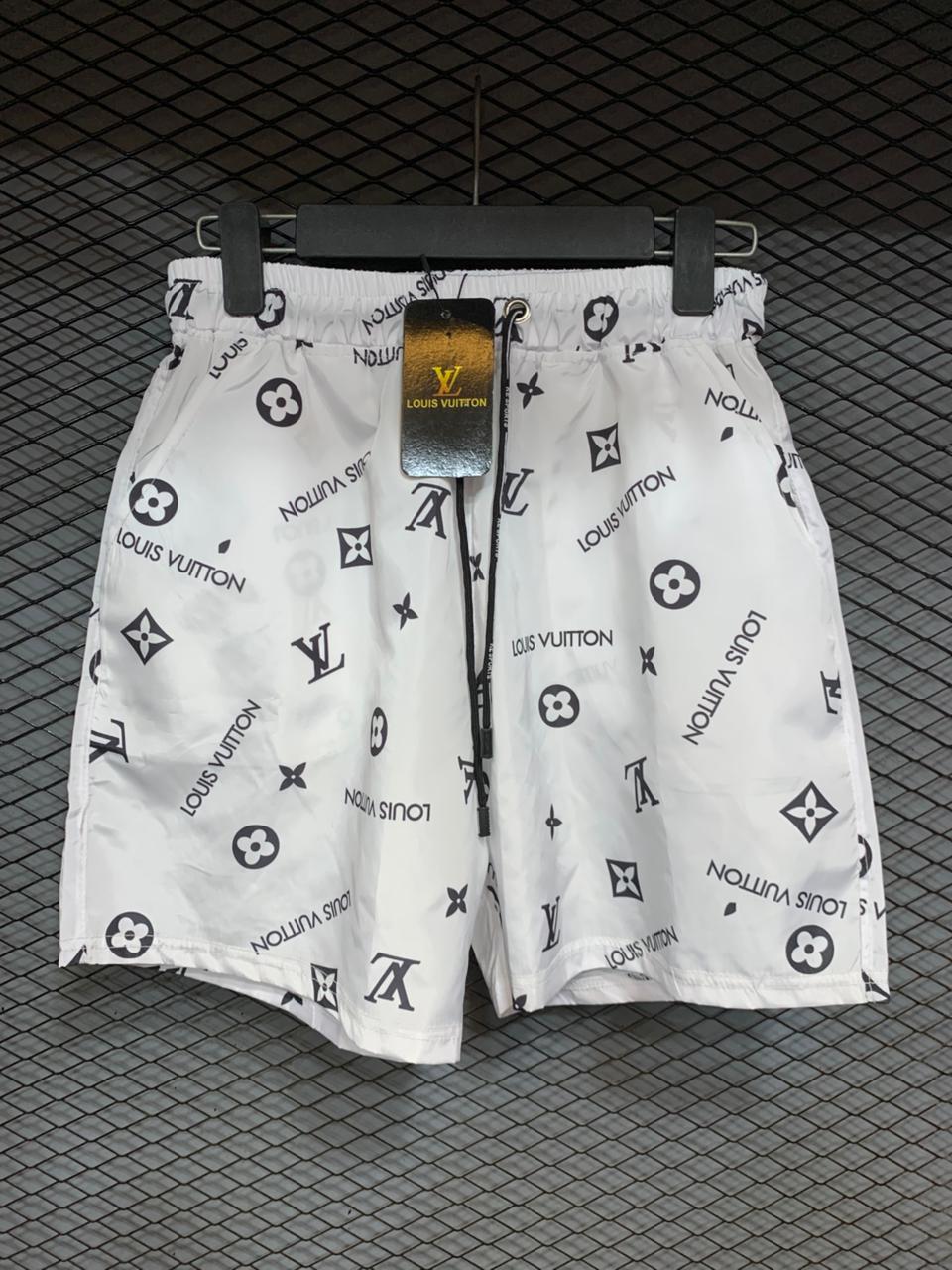 LV Monogram White swimwear Short