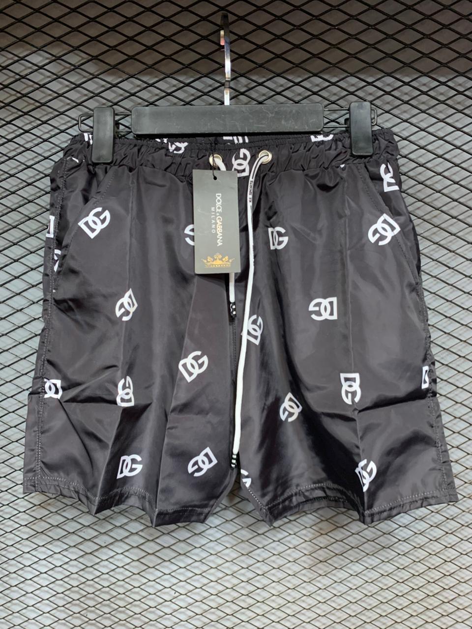 DG All Over Black Swimwear Short