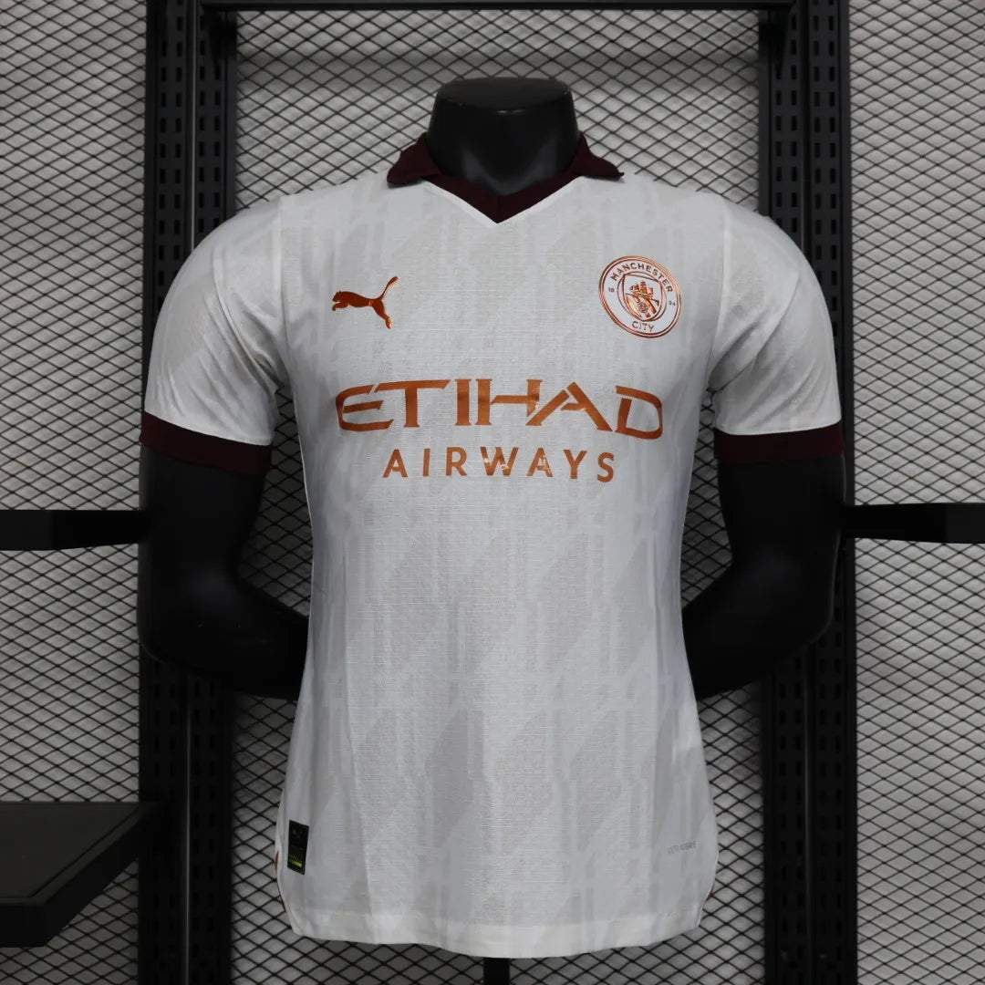 Manchester City player version away Jersey 2023/24