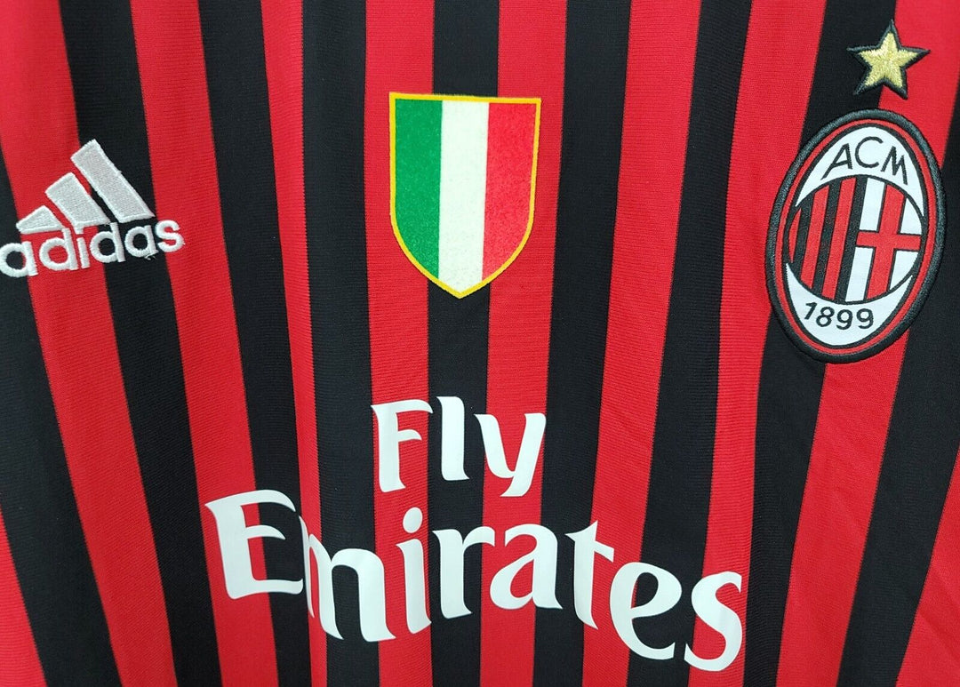 AC Milan HOME CLASSIC 2011/12 LONG SLEEVE with IBRAHIMOVIC 11 - uaessss