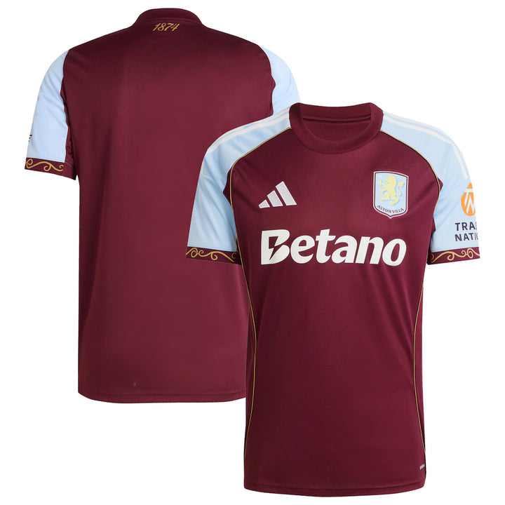 Aston Villa Home Jersey 2025/26