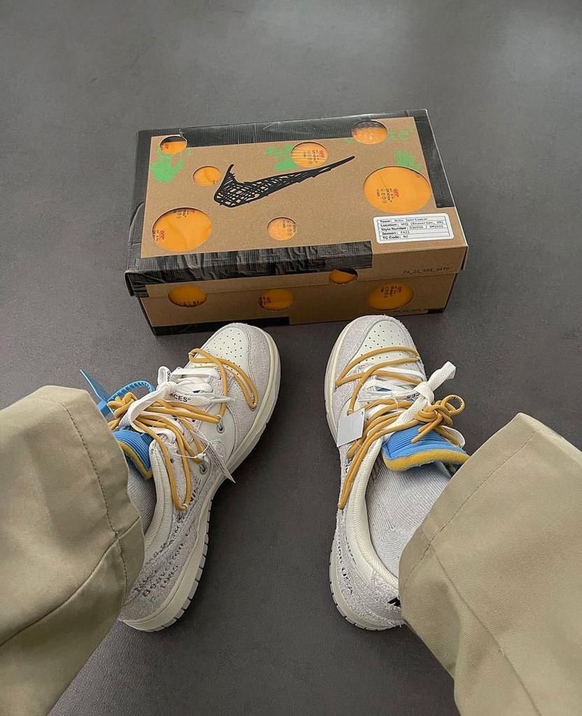 Nike dunk Low x Off white 50 Lot 34