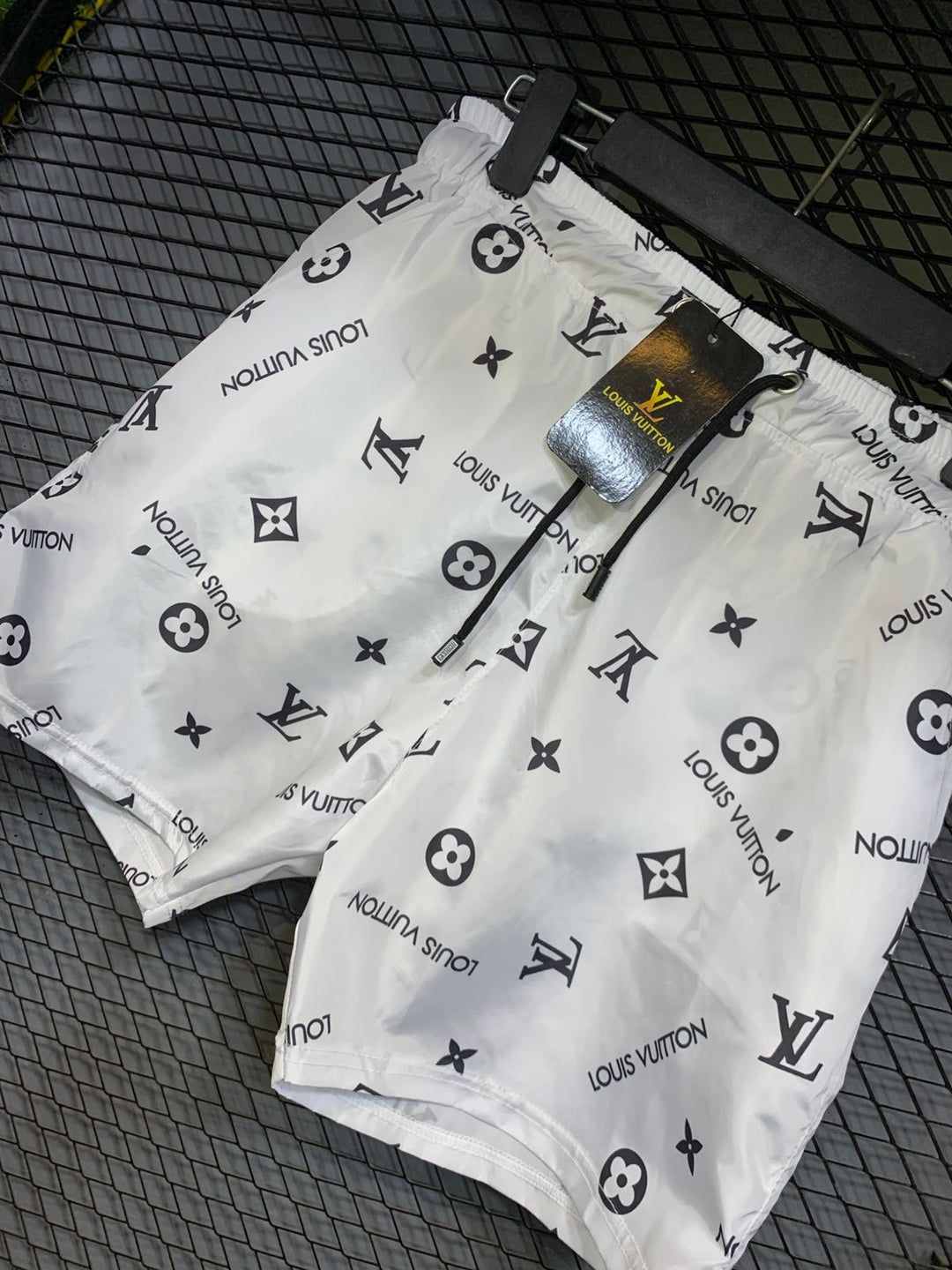 LV Monogram White swimwear Short