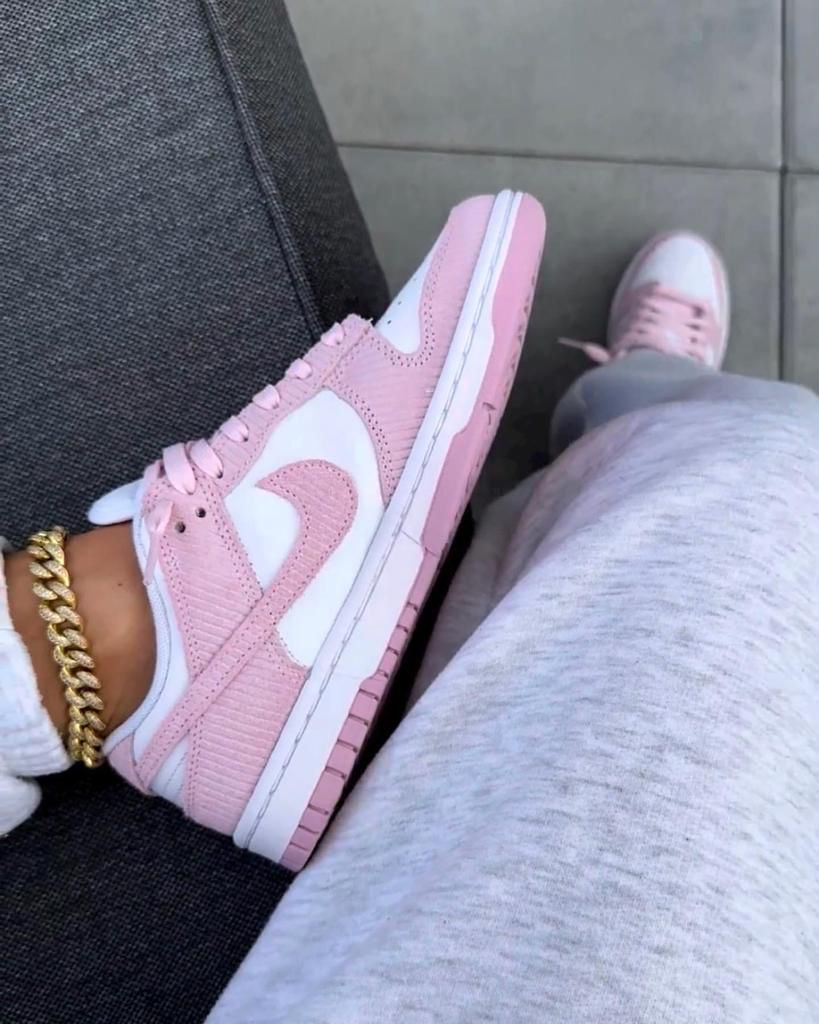 Nike Dunk Low Pink Corduroy