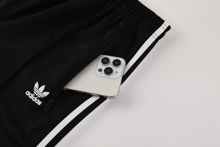 Adidas Black Jacket Suit