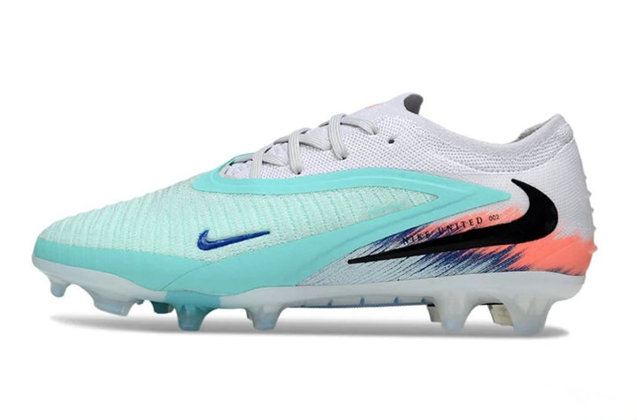 Nike Phantom 6 Elite Low FG Firm Ground Soccer Cleats - Pistachio Frost/Hyper Orange