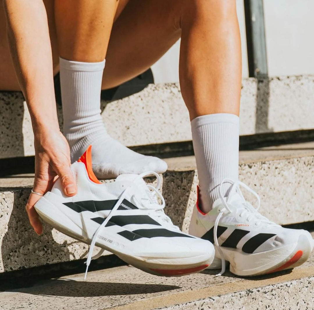 adidas Adizero Adios Pro 4 White Black Red