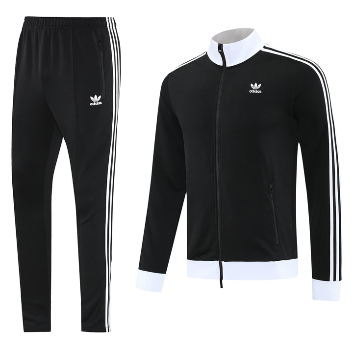 Adidas Black Jacket Suit