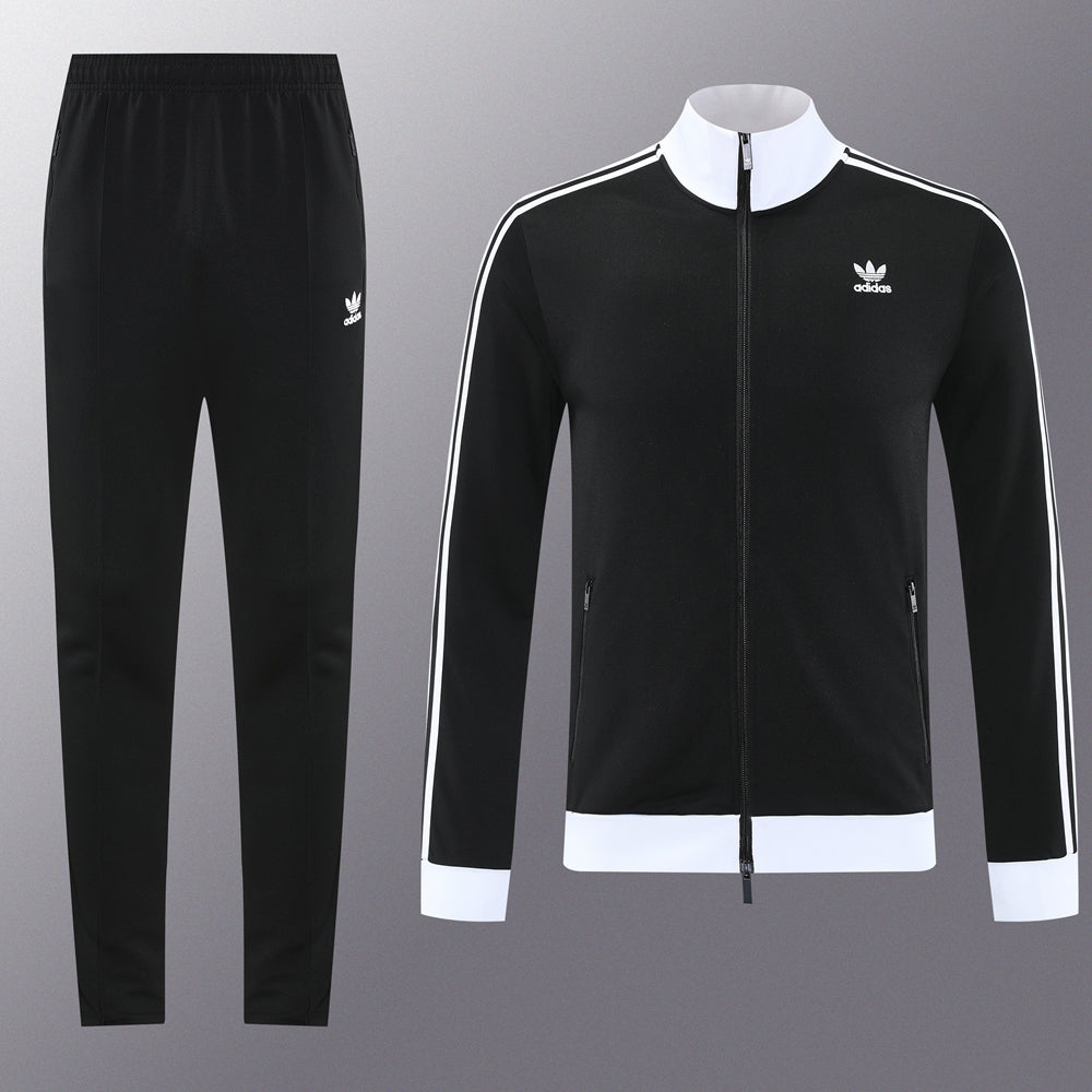 Adidas Black Jacket Suit