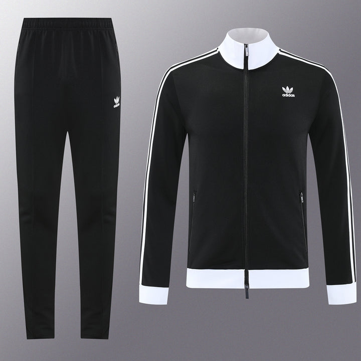 Adidas Black Jacket Suit