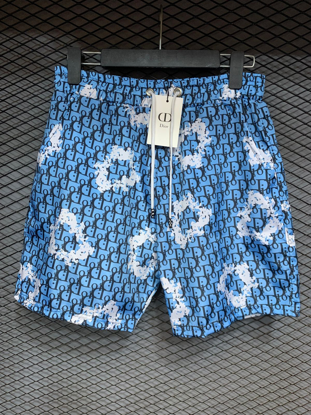 DR Oblique Blue Cloud Swimwear Short