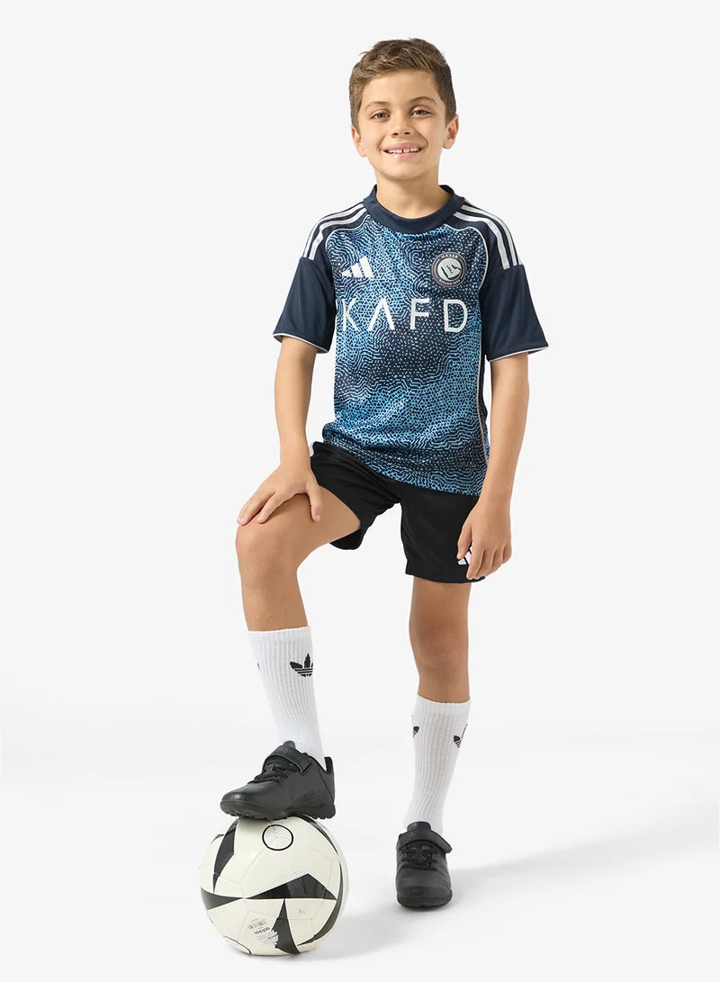 Al-Nassr Kids Away Kit 2025/26 WITH RONALDO 7