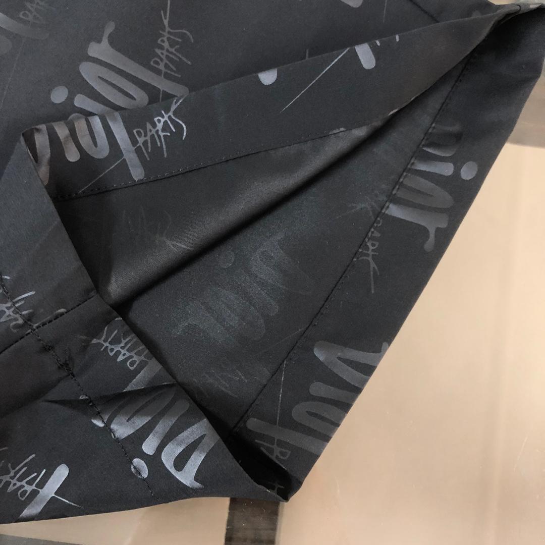 DR Monogram Black Swimwear Short