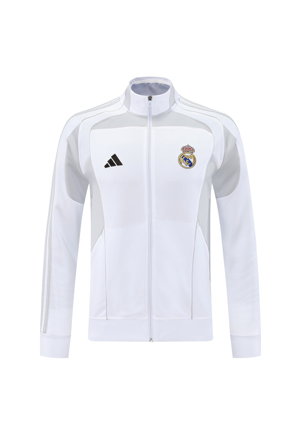 RM Pre Match White-Grey Jacket Suit