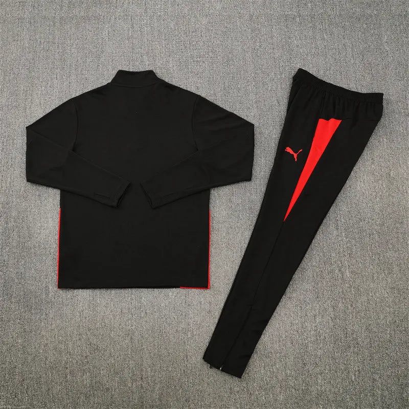 Portugal Black Training Tracksuit - World Cup 2026