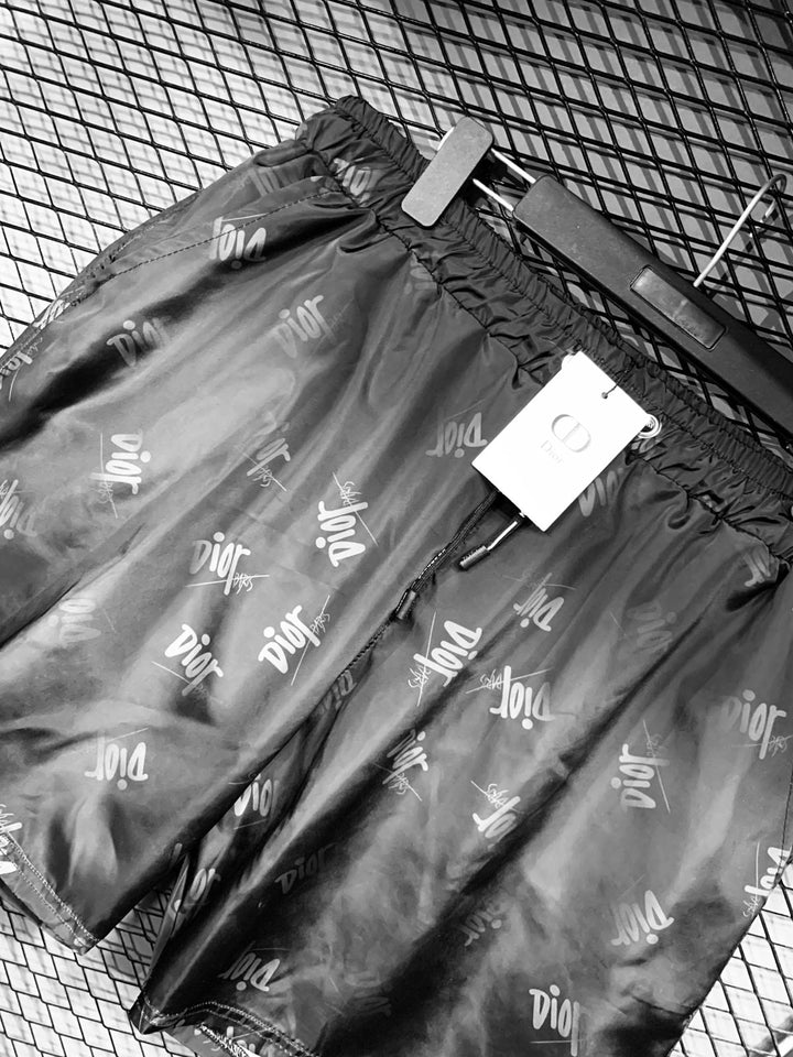 DR Monogram Black Swimwear Short