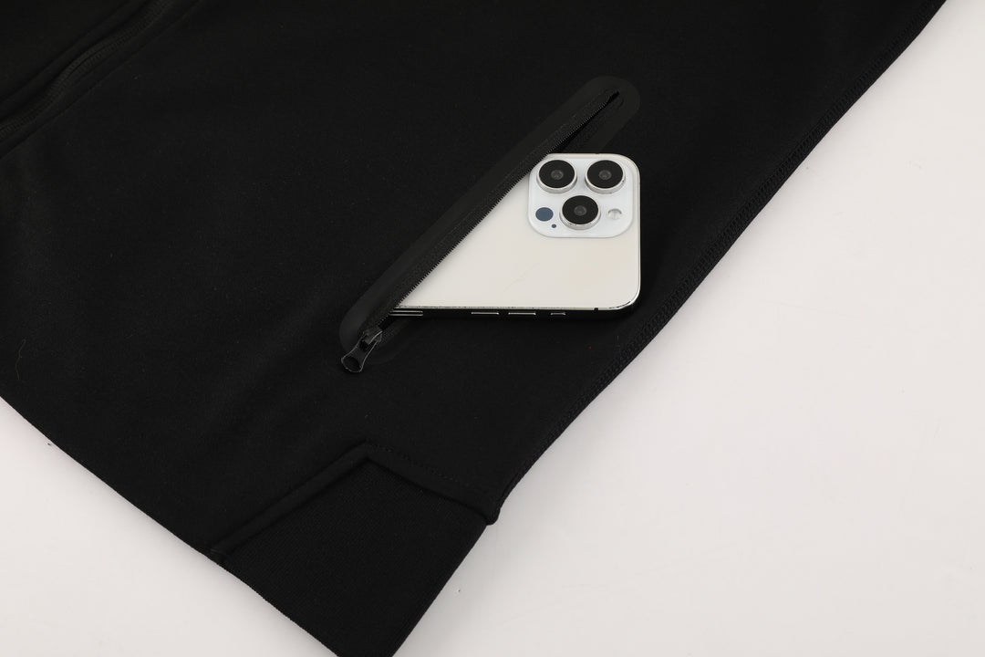 Nike Tech Fleece Full Zip Hoodie Black Full Set