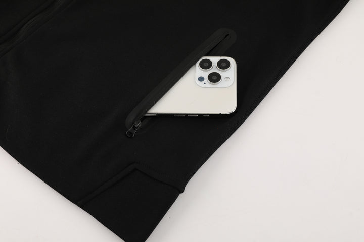 Nike Tech Fleece Full Zip Hoodie Black Full Set