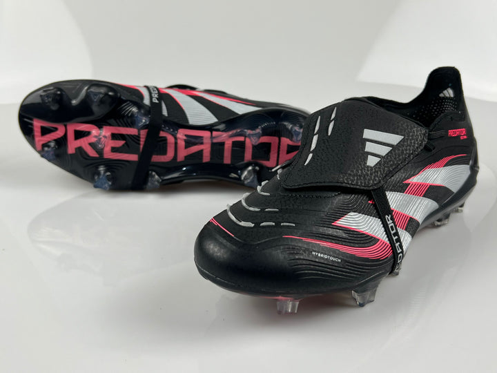 Adidas Predator Elite 24 FG Firm Ground Soccer Cleats - Black/White/Red