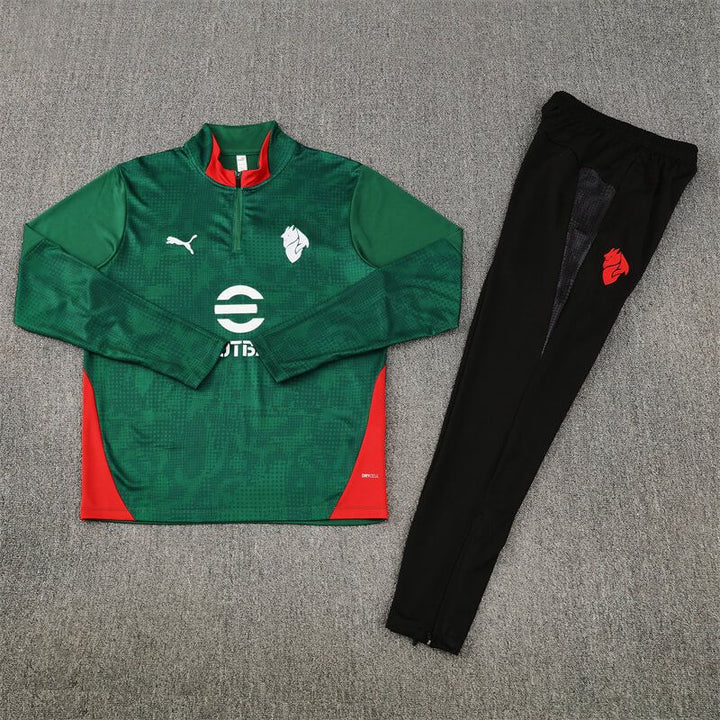 AC Milan Green Tracksuit 2025
