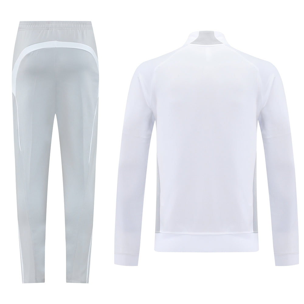 RM Pre Match White-Grey Jacket Suit