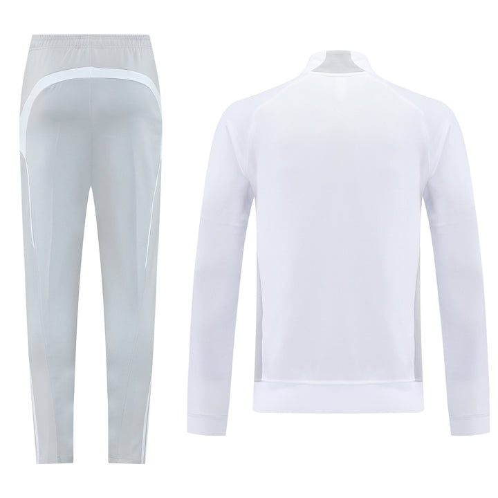 RM Pre Match White-Grey Jacket Suit