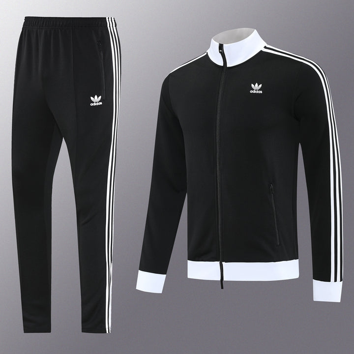 Adidas Black Jacket Suit