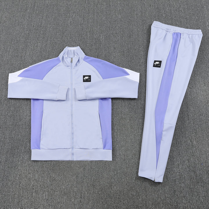 Nike Air Dri-fit Jacket suit Light Grey / White