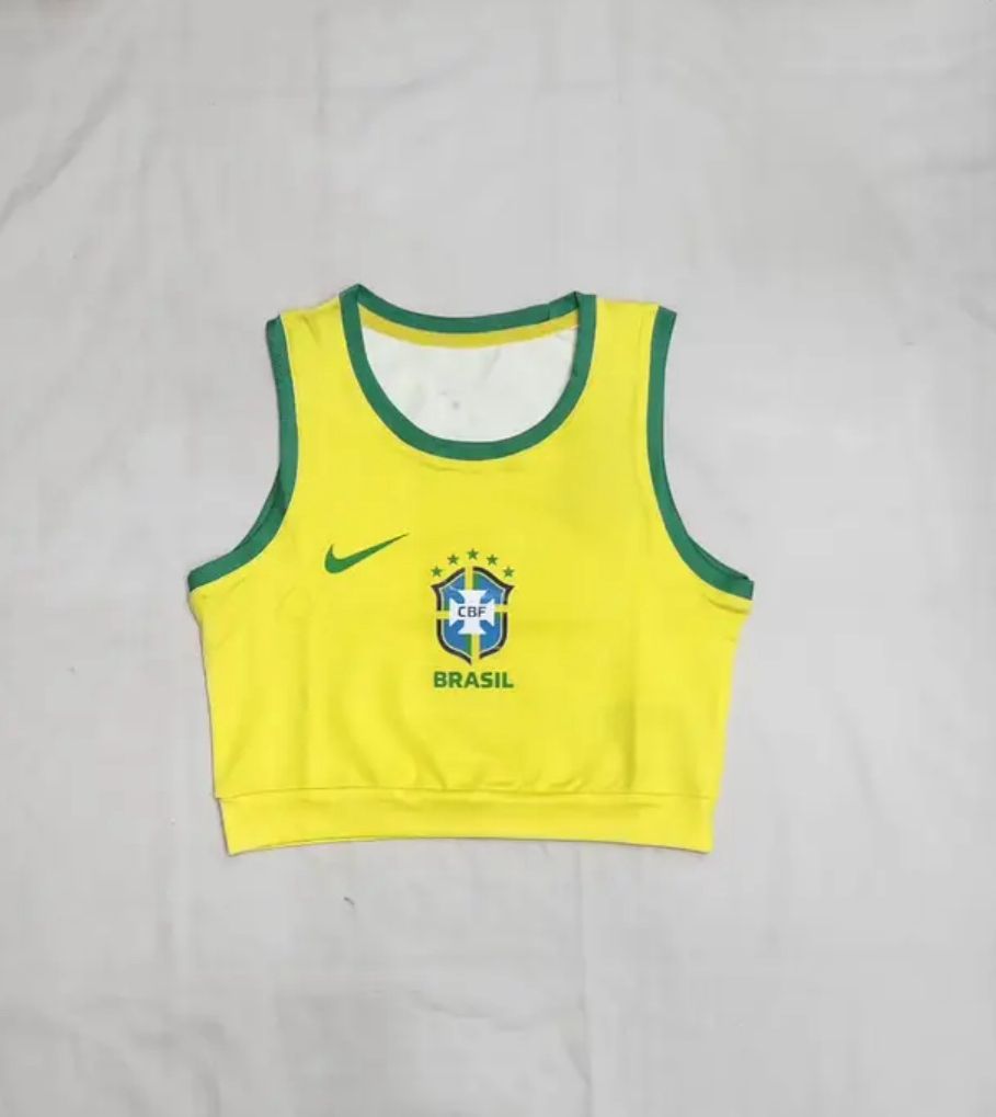 BRAZIL HOME WOMEN’S CROP TOP