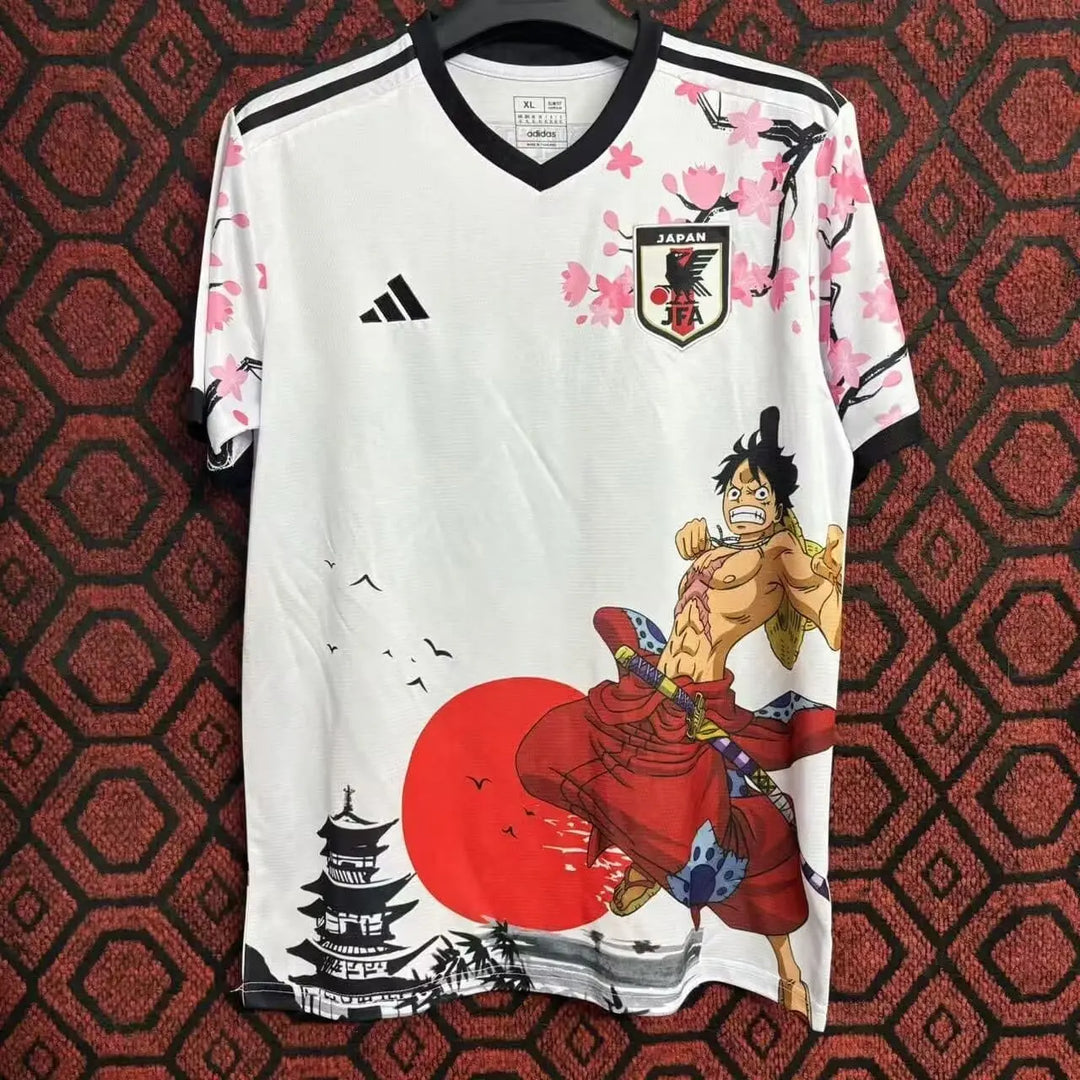 Japan Luffy One Piece Wano  Jersey